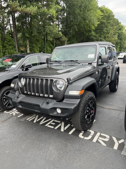 used 2021 Jeep Wrangler Unlimited car, priced at $33,097