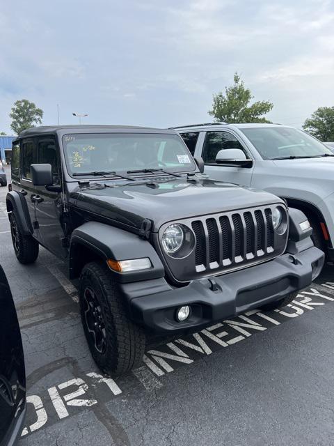 used 2021 Jeep Wrangler Unlimited car, priced at $33,097