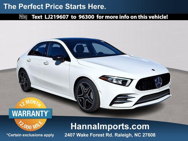 used 2020 Mercedes-Benz AMG A 35 car, priced at $31,000