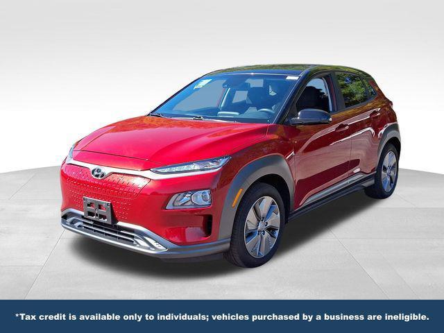 used 2021 Hyundai Kona EV car, priced at $15,700