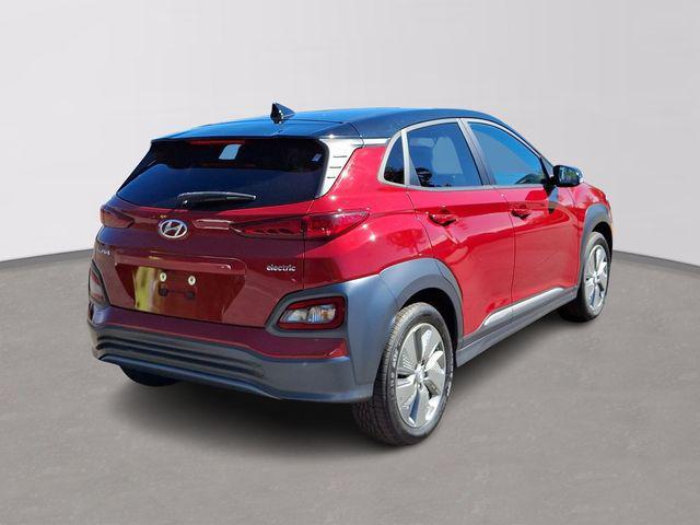 used 2021 Hyundai Kona EV car, priced at $16,000