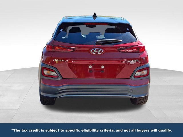 used 2021 Hyundai Kona EV car, priced at $15,700