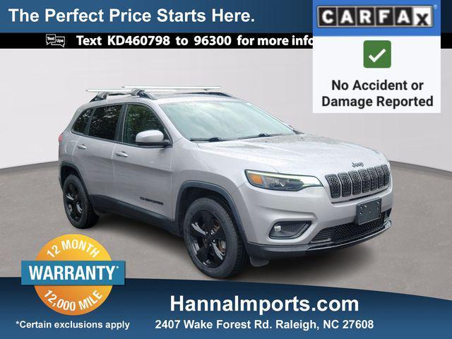 used 2019 Jeep Cherokee car, priced at $15,500