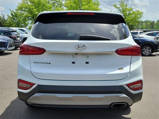 used 2020 Hyundai Santa Fe car, priced at $17,100