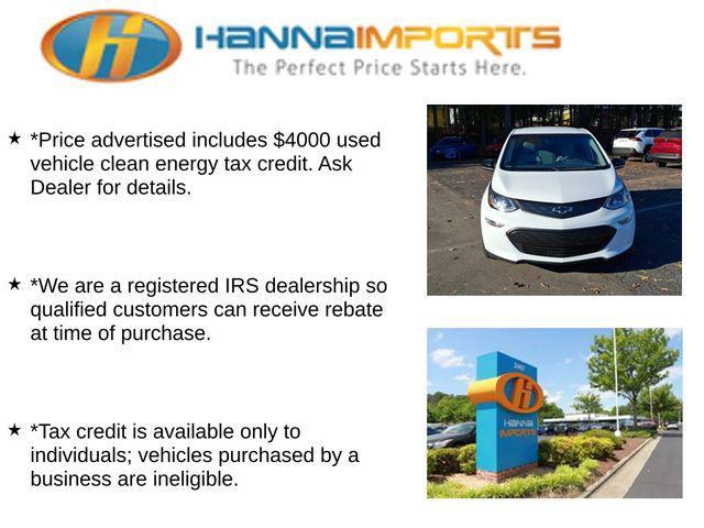 used 2018 Chevrolet Bolt EV car, priced at $11,500