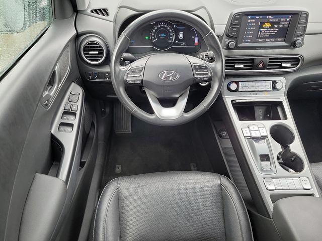 used 2021 Hyundai Kona EV car, priced at $14,500