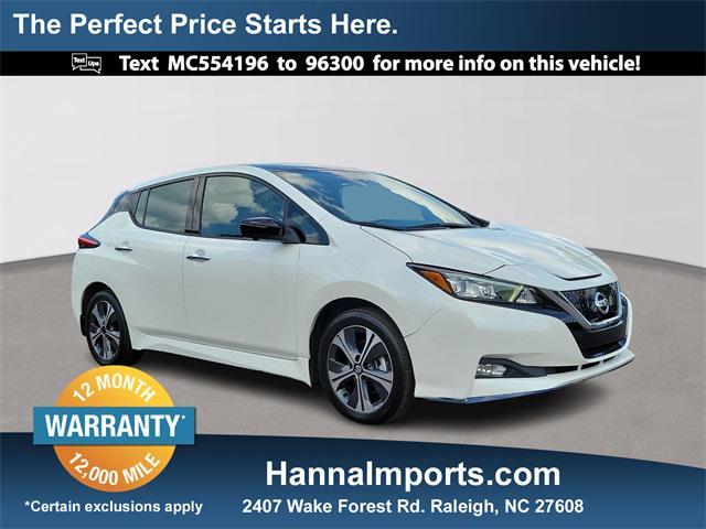 used 2021 Nissan Leaf car, priced at $15,900