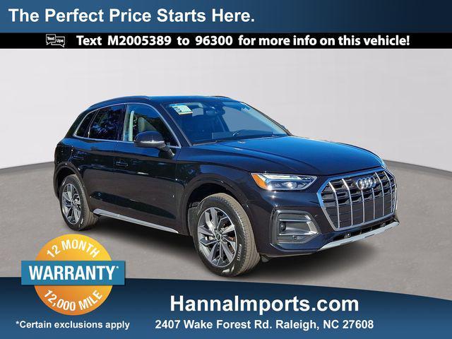 used 2021 Audi Q5 car, priced at $28,500