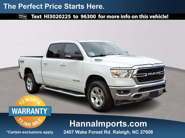 used 2022 Ram 1500 car, priced at $35,000