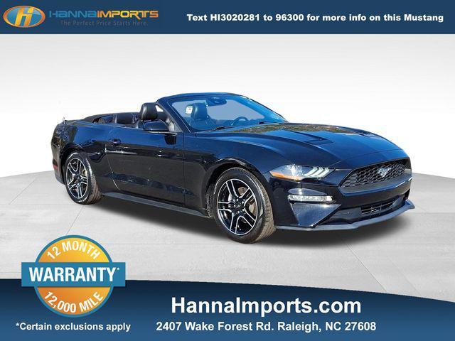 used 2021 Ford Mustang car, priced at $21,000