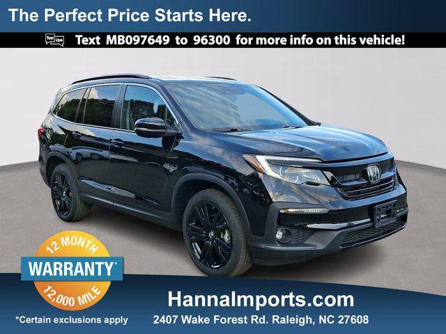 used 2021 Honda Pilot car, priced at $32,700