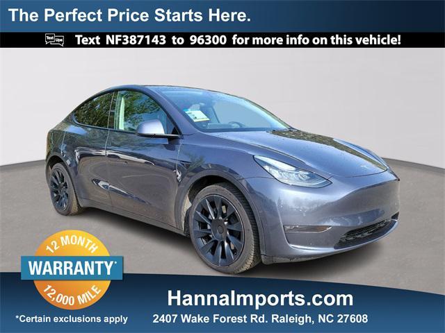 used 2022 Tesla Model Y car, priced at $28,400