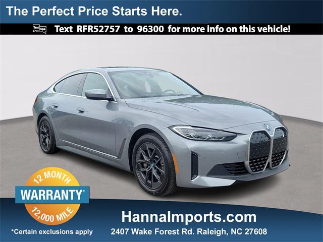 used 2024 BMW i4 Gran Coupe car, priced at $39,900