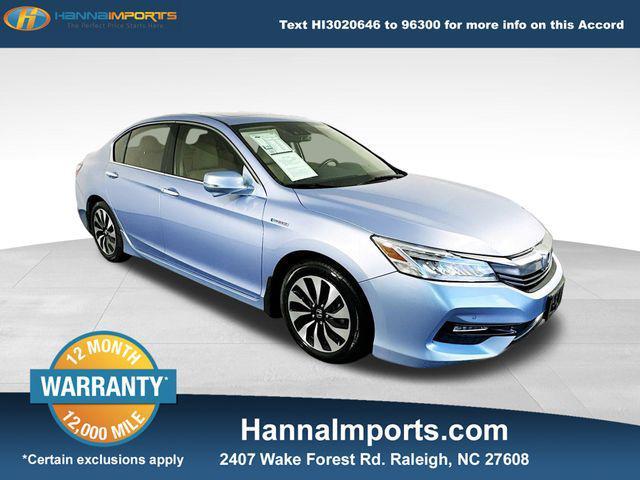 used 2017 Honda Accord Hybrid car, priced at $17,197