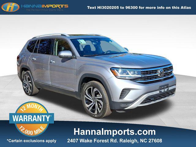 used 2021 Volkswagen Atlas car, priced at $26,900