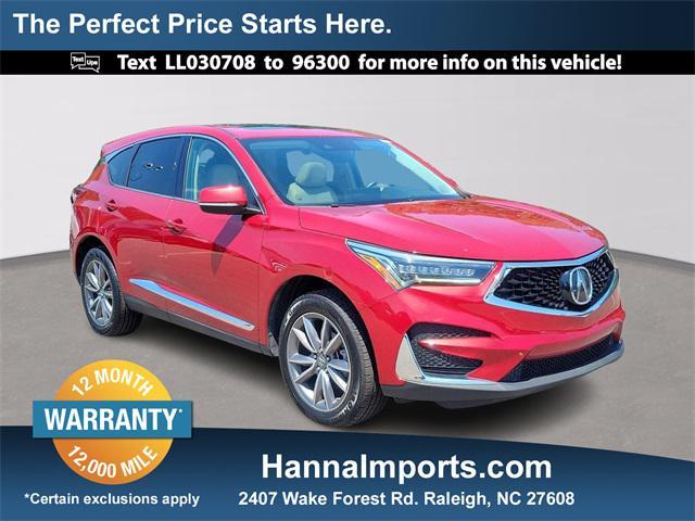 used 2020 Acura RDX car, priced at $25,500