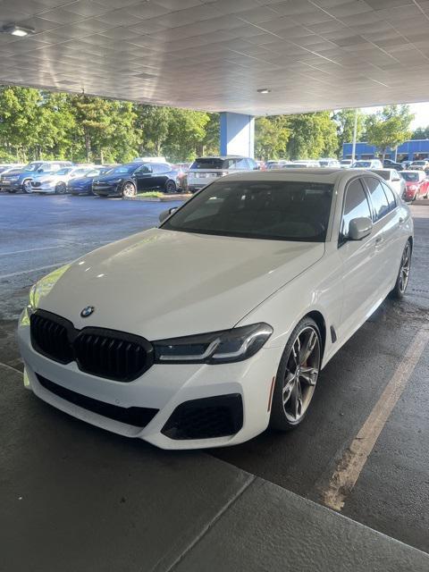 used 2021 BMW M550 car, priced at $51,500