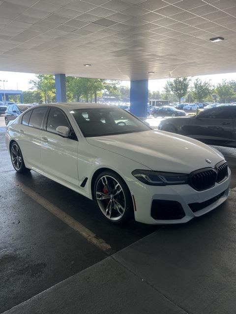 used 2021 BMW M550 car, priced at $51,500