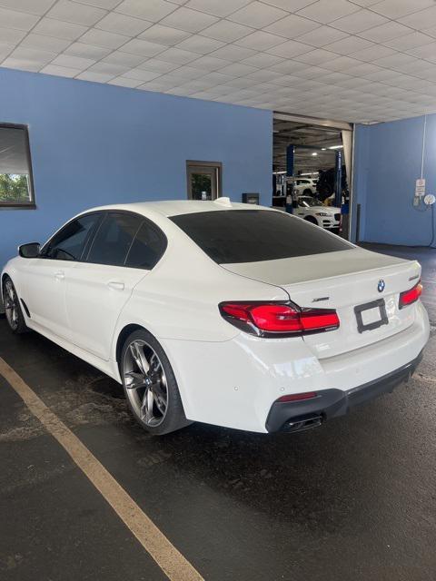 used 2021 BMW M550 car, priced at $51,500