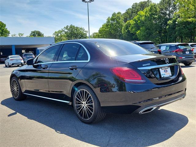used 2019 Mercedes-Benz C-Class car, priced at $21,500