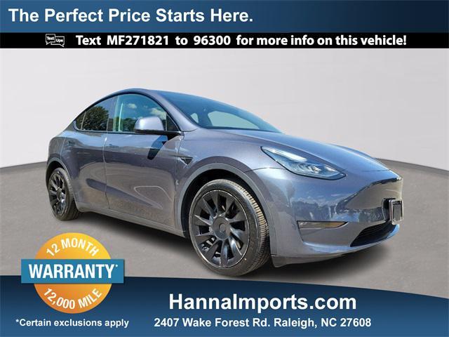 used 2021 Tesla Model Y car, priced at $28,700