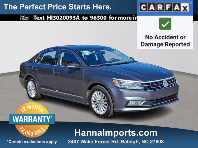 used 2017 Volkswagen Passat car, priced at $13,600