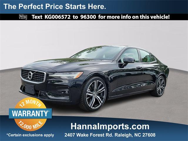 used 2019 Volvo S60 car, priced at $22,200