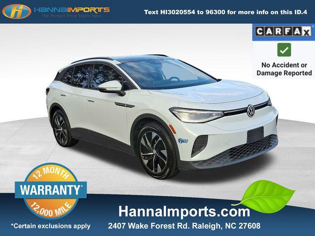 used 2021 Volkswagen ID.4 car, priced at $19,100