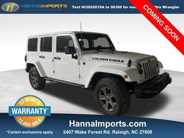 used 2018 Jeep Wrangler JK Unlimited car, priced at $25,997