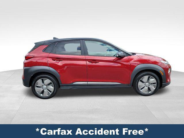 used 2021 Hyundai Kona EV car, priced at $15,700