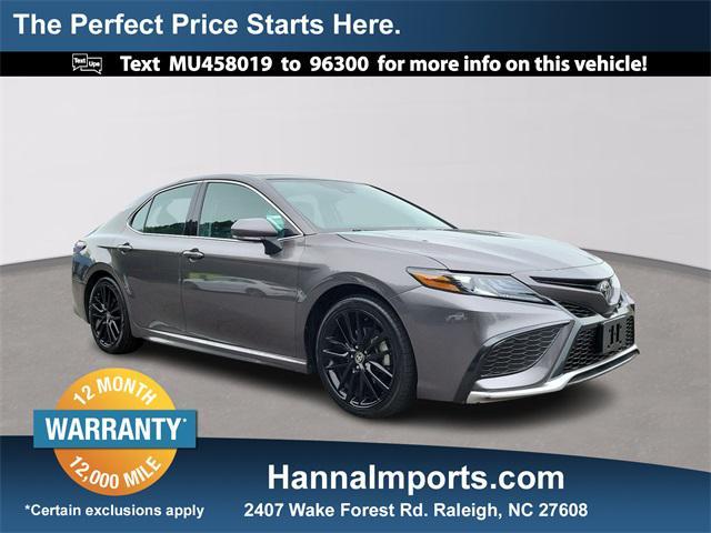 used 2021 Toyota Camry car, priced at $27,000