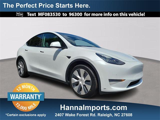 used 2021 Tesla Model Y car, priced at $31,700