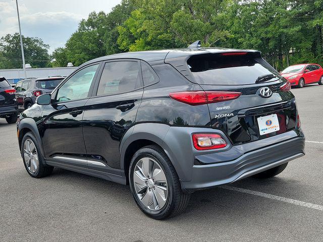 used 2021 Hyundai Kona EV car, priced at $17,000