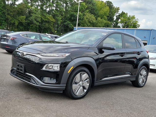 used 2021 Hyundai Kona EV car, priced at $17,000