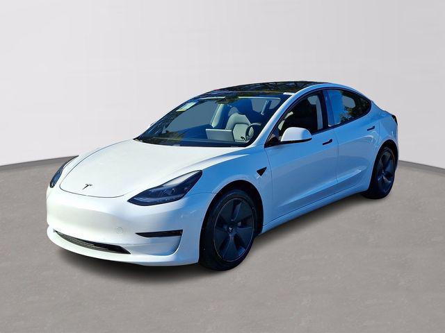 used 2021 Tesla Model 3 car, priced at $18,500