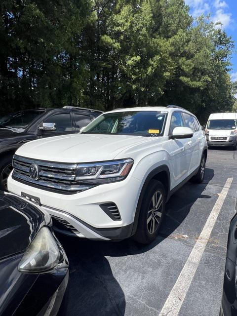 used 2021 Volkswagen Atlas car, priced at $27,900