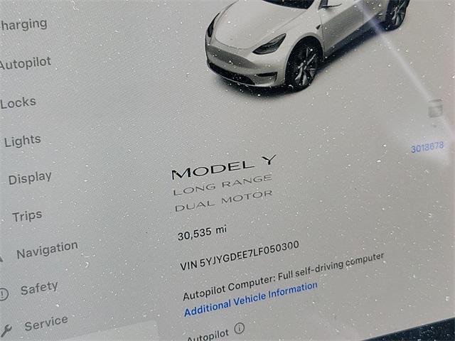 used 2020 Tesla Model Y car, priced at $29,800