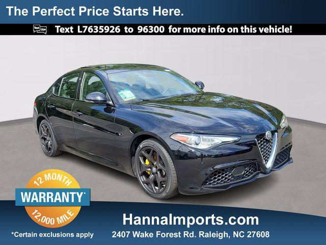 used 2020 Alfa Romeo Giulia car, priced at $24,900