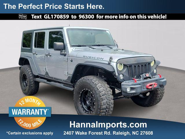 used 2016 Jeep Wrangler Unlimited car, priced at $25,400