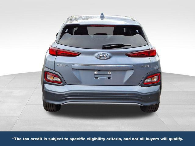 used 2021 Hyundai Kona EV car, priced at $15,900