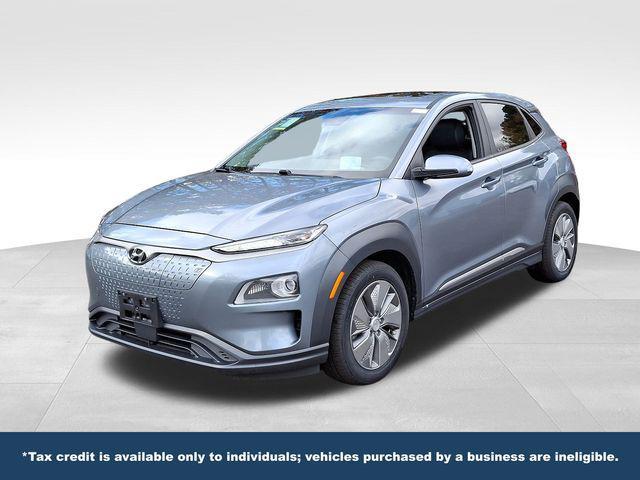 used 2021 Hyundai Kona EV car, priced at $15,900