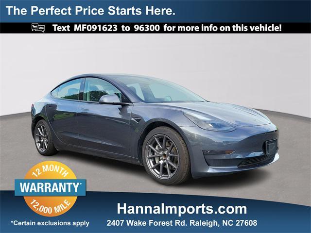 used 2021 Tesla Model 3 car, priced at $18,200