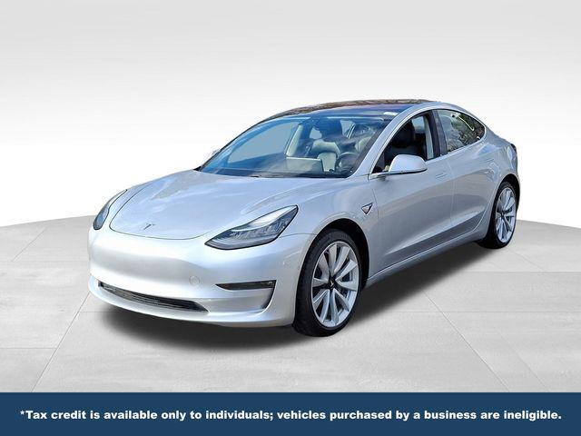 used 2018 Tesla Model 3 car, priced at $17,900