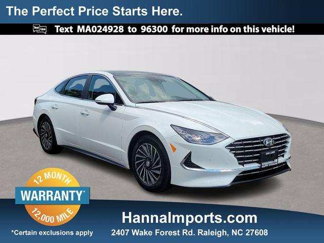 used 2021 Hyundai Sonata car, priced at $21,900