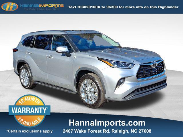 used 2023 Toyota Highlander car, priced at $39,100