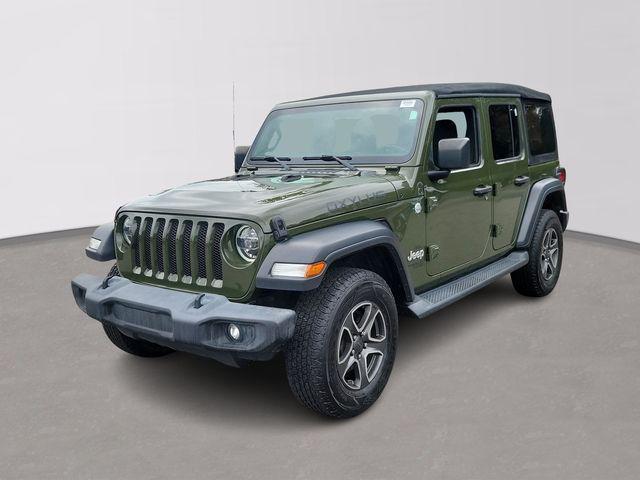 used 2021 Jeep Wrangler Unlimited car, priced at $26,300