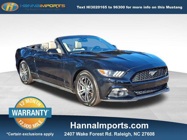 used 2017 Ford Mustang car, priced at $16,500