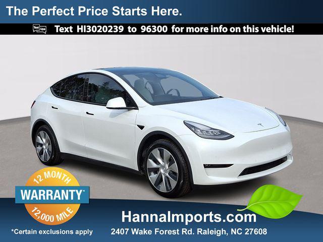 used 2021 Tesla Model Y car, priced at $29,600