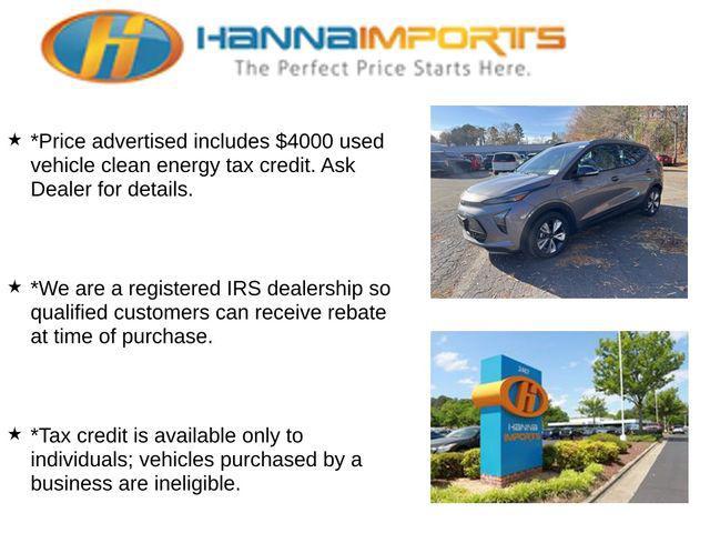 used 2022 Chevrolet Bolt EUV car, priced at $16,300