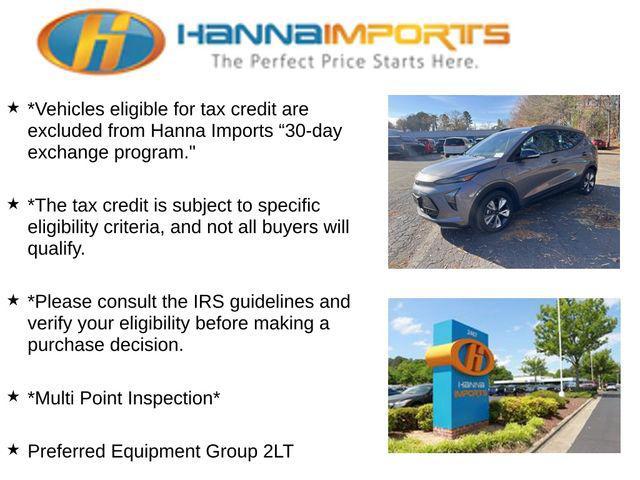 used 2022 Chevrolet Bolt EUV car, priced at $16,300